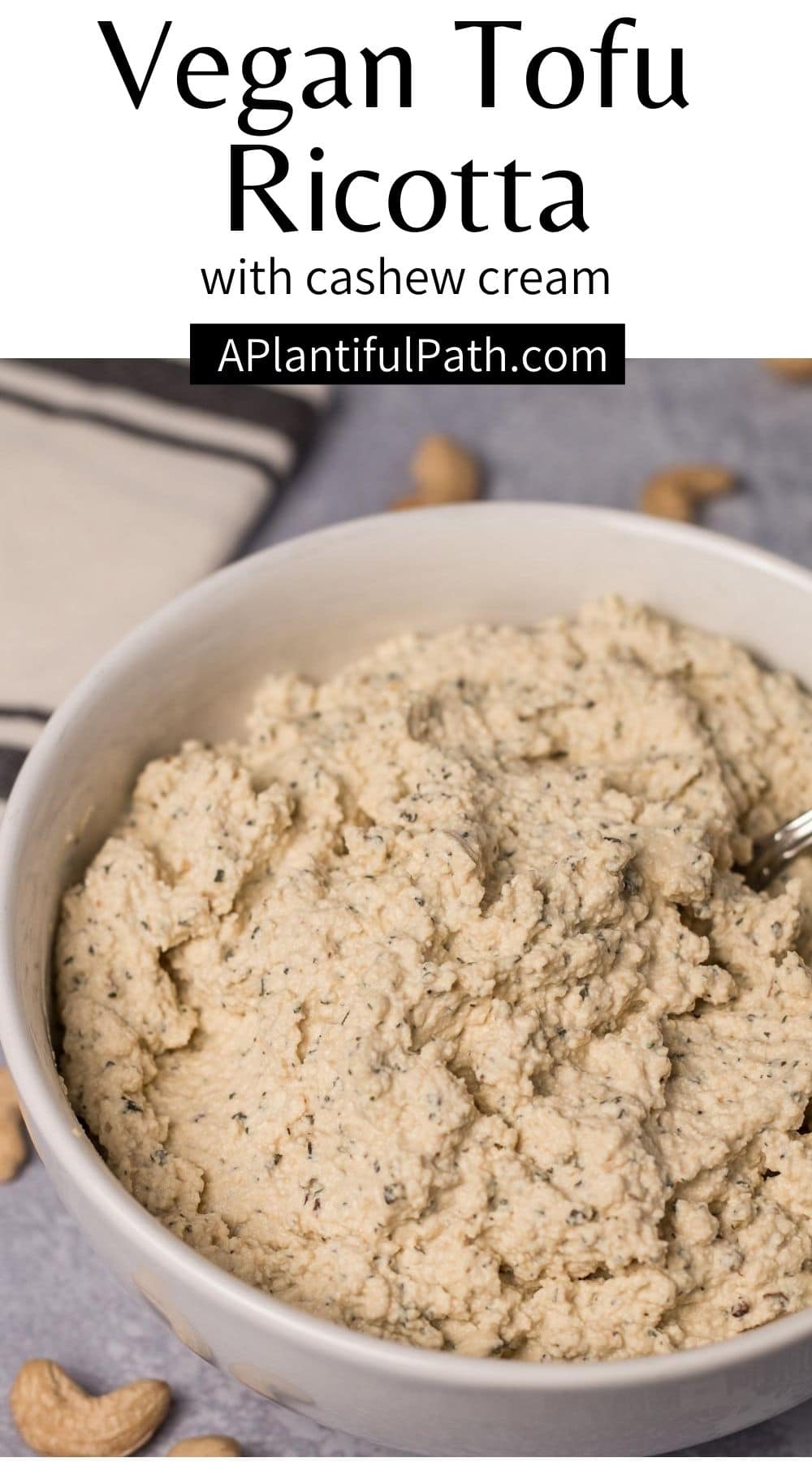 Easy Vegan Tofu Ricotta A Plantiful Path