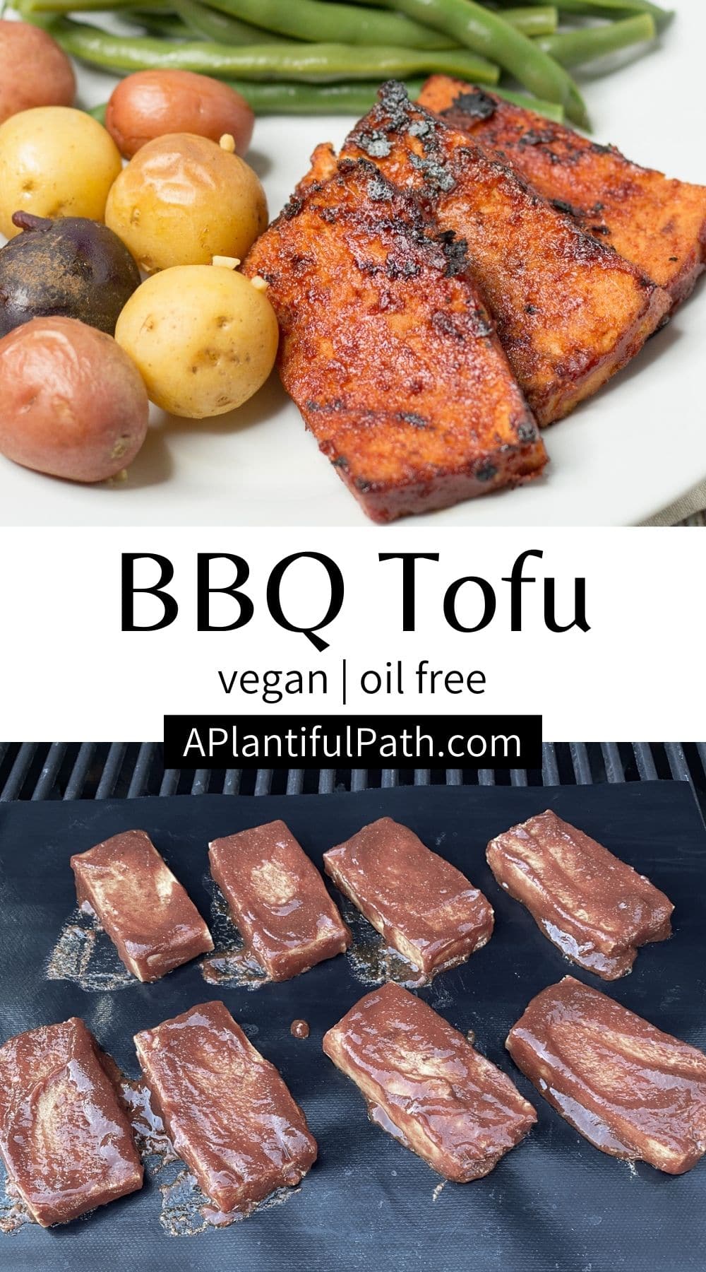 BBQ Tofu Oil Free and Grilled to Perfection A Plantiful Path