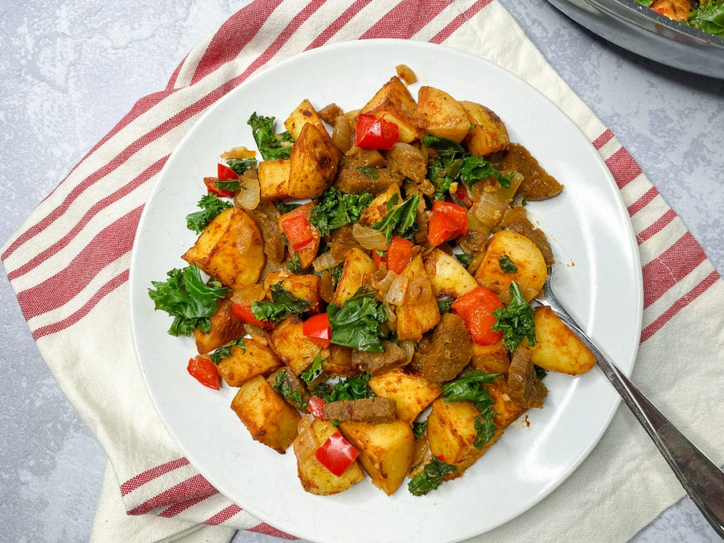 Vegan Breakfast Hash (Oil Free!) A Plantiful Path