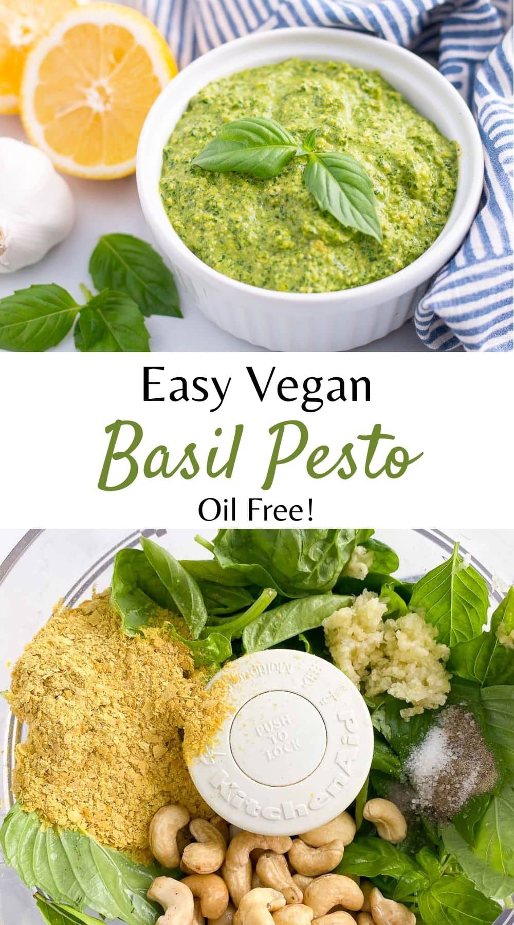 Oil Free Vegan Pesto Oil Free and Delicious! A Plantiful Path