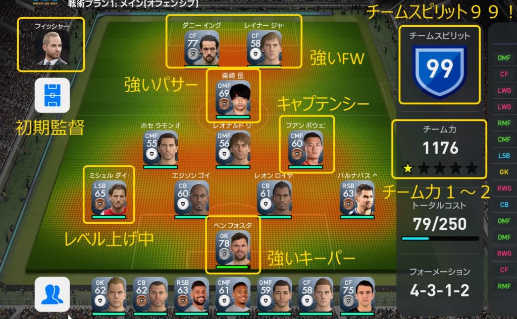 【ウイイレ2019】SIM戦のランクマッチを攻略！勝てるスカッドを組む方法【GP稼ぎ＆体力回復