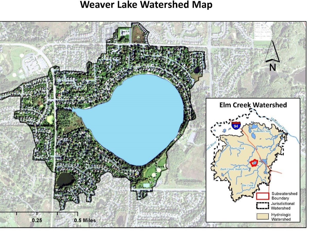 Weaver Lake Bc Map Weaver Lake Conservation Association