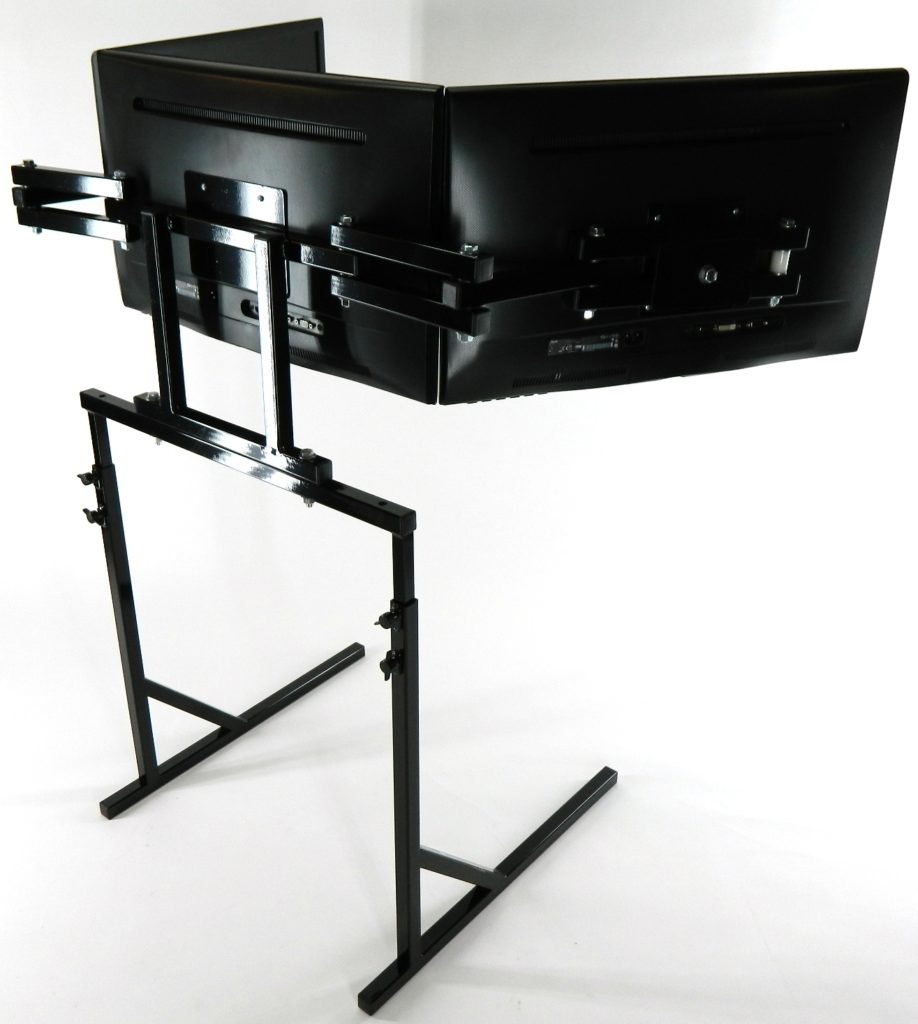 Triple Monitor Stand •