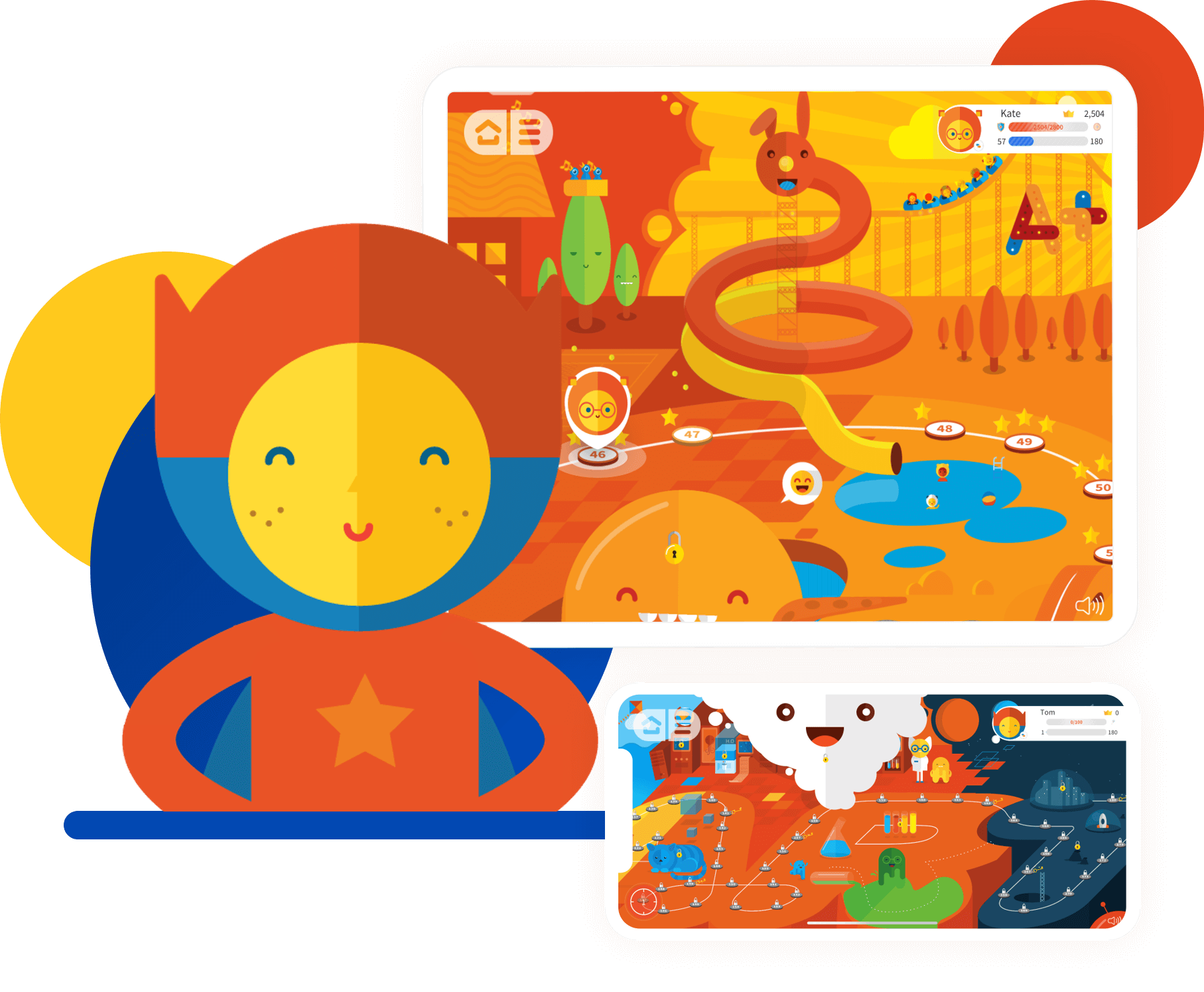 Educational Digital Platform A+ Kids Grow Smart