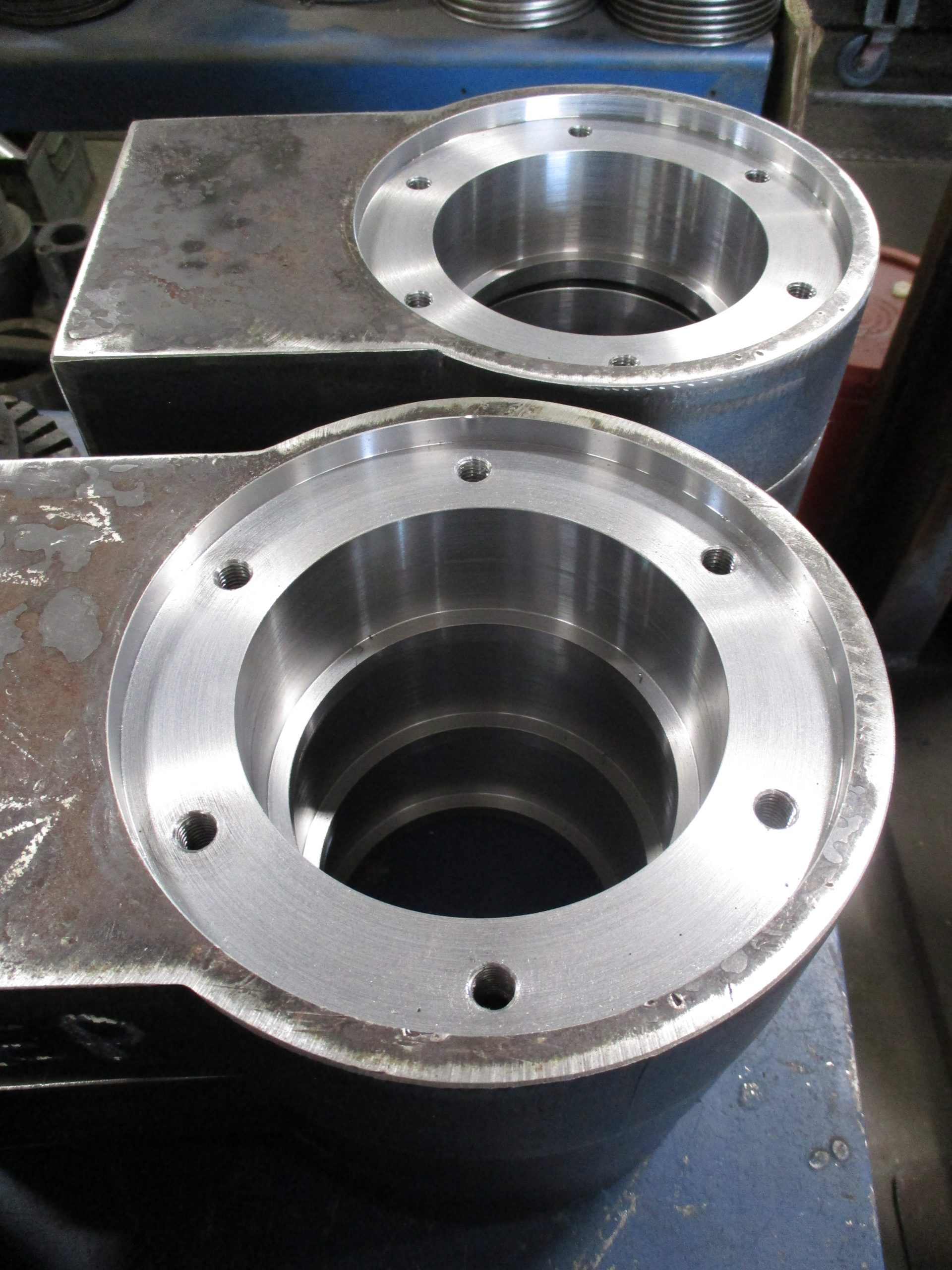 Manufactured Bearing Holders for AFrames A Plus Machine