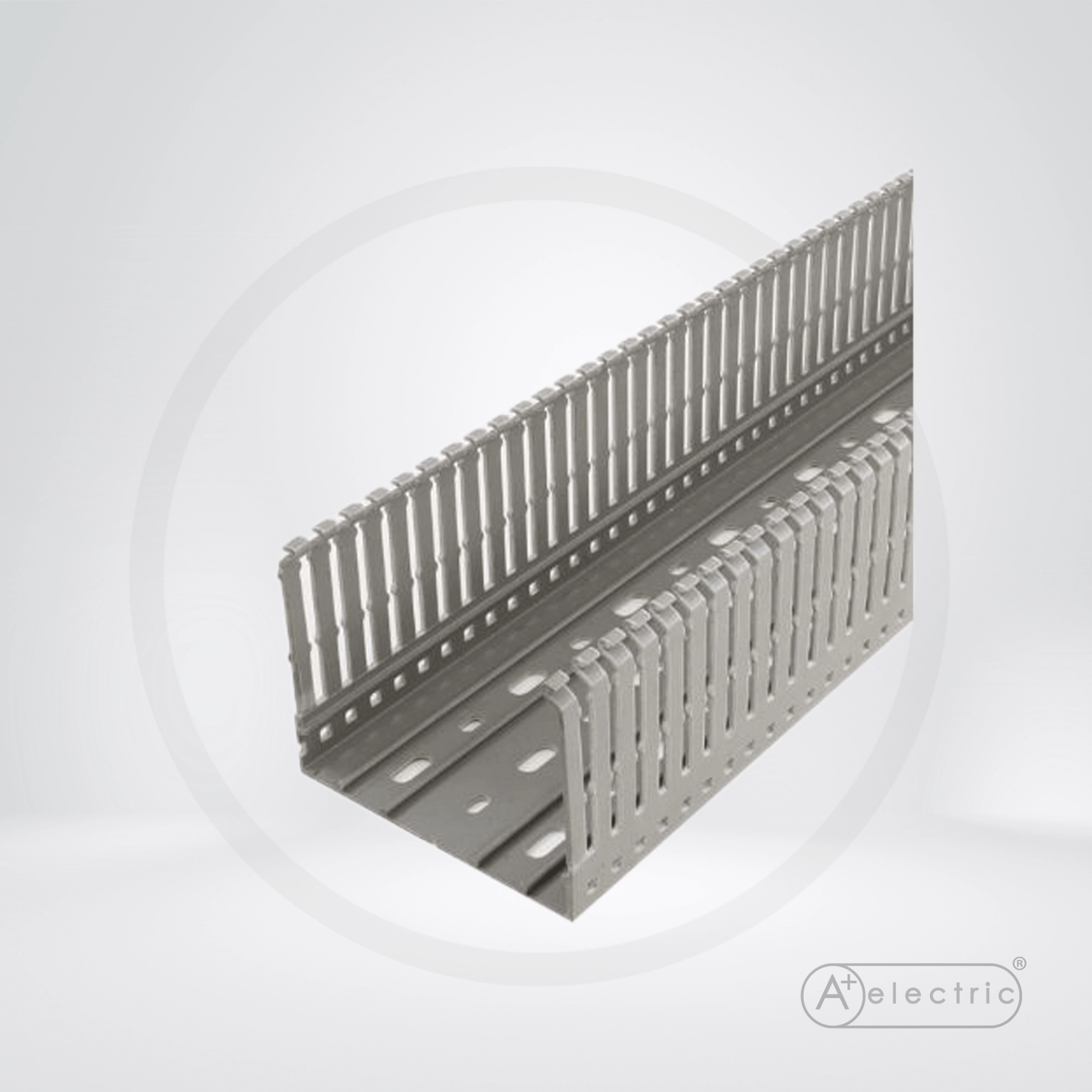 100x60 Slotted Type Cable Trunking A Plus Plastic & Electric