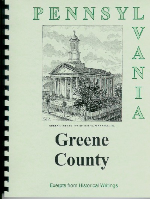 The history of Greene County, PA