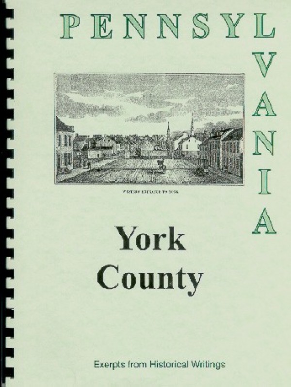 The history of York County, PA