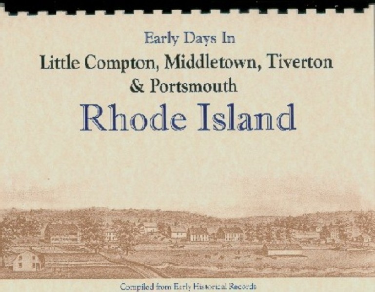 The History of Little Compton, Middletown, Portsmouth, and Tiverton