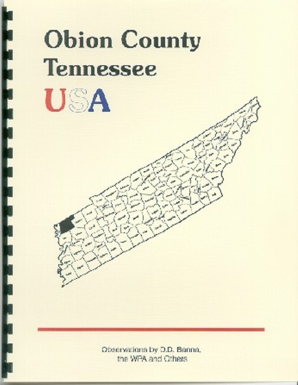 The History of Obion County Tennessee