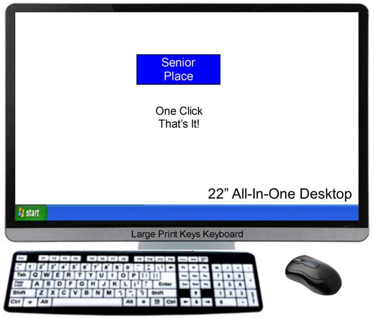 Desktops for Seniors A+ Senior Computer 8008764226