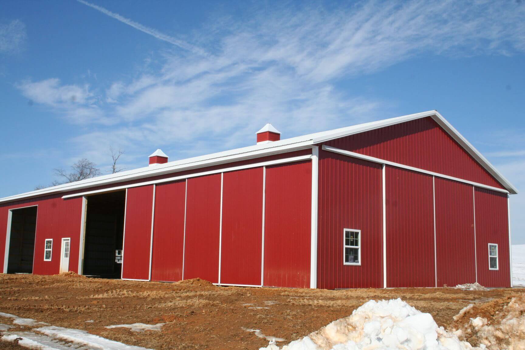 Customer Projects, Pole Building Gallery APM Buildings