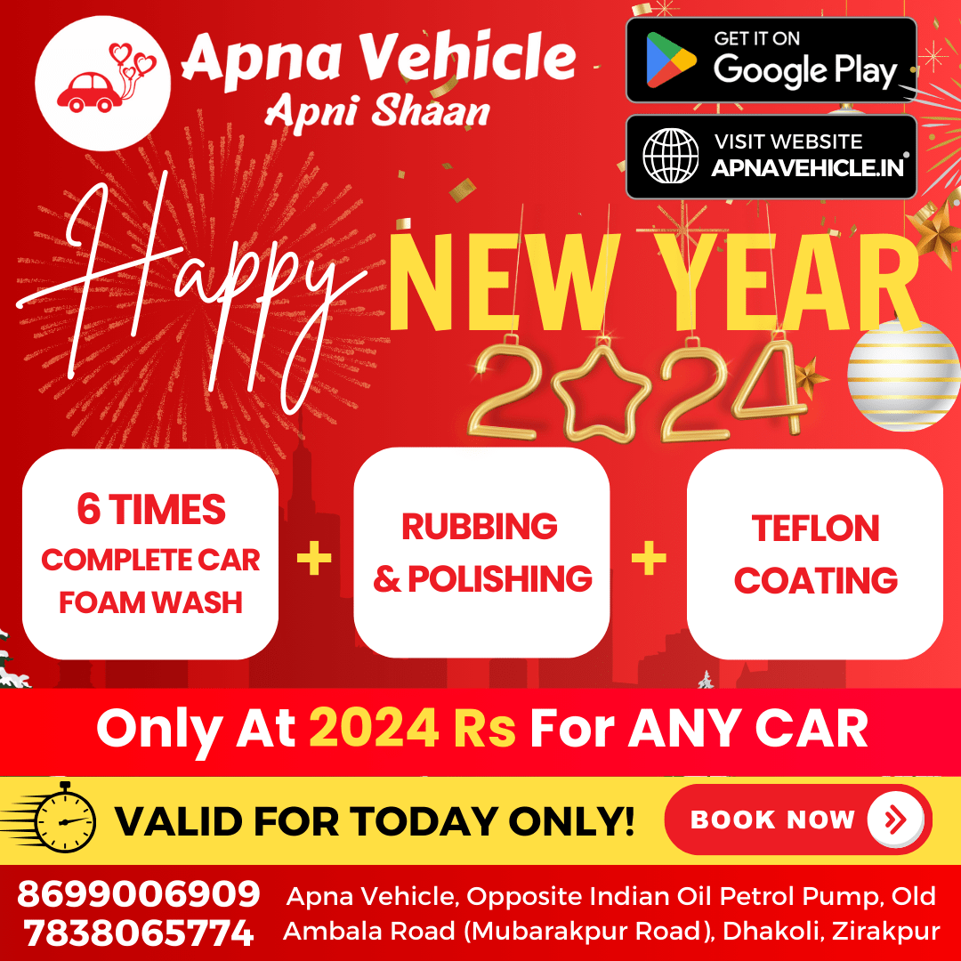 Best Car Service and Car Wash in Zirakpur, Dhakoli, Panchkula Apna