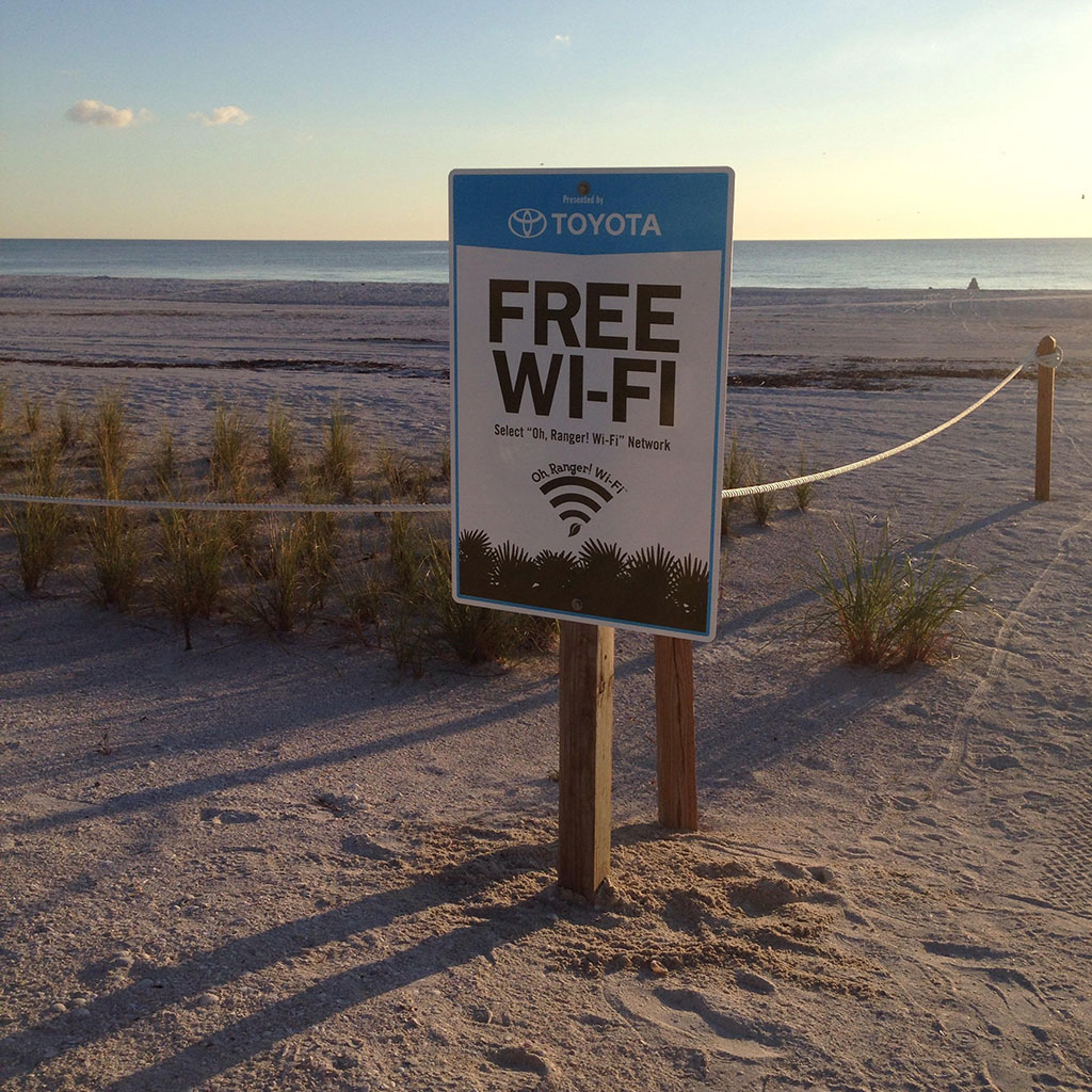 Get Free WiFi American Park Network