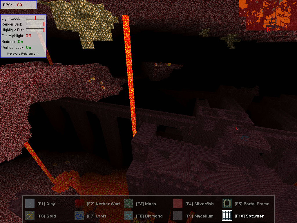 Minecraft XRay Screenshots