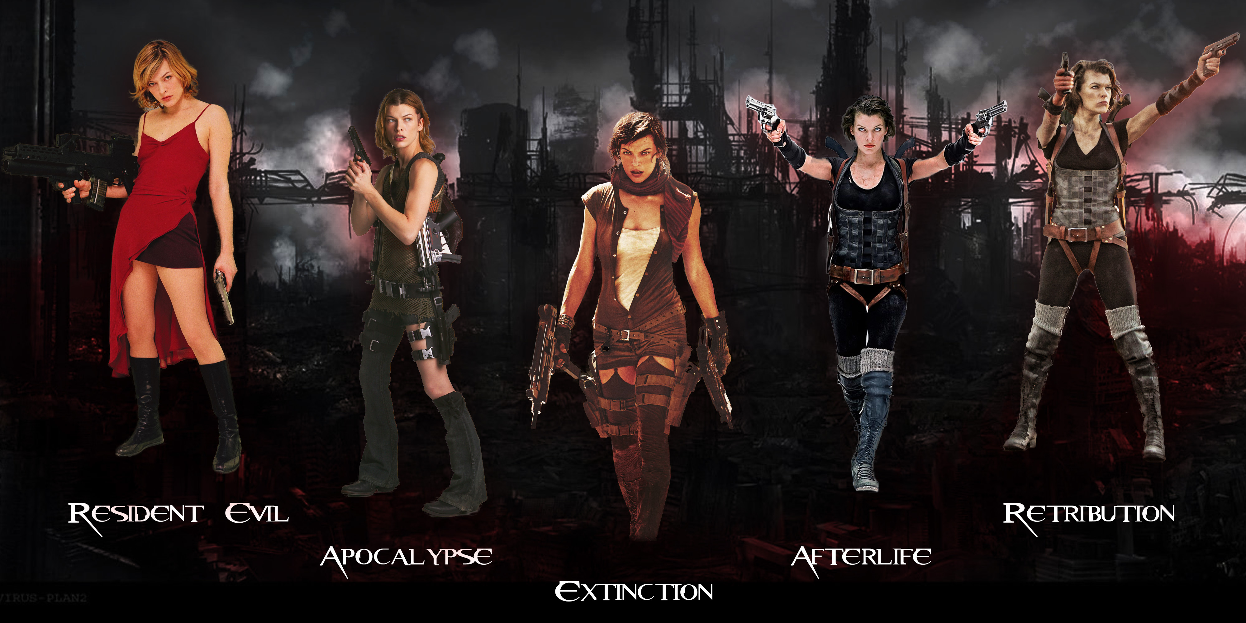 Resident Evil Retribution Movie 2012