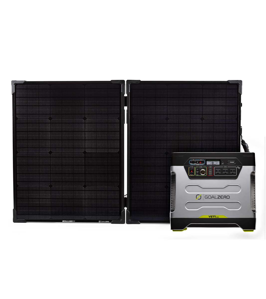 Goal Zero Yeti 1250 & Boulder 100 Briefcase Solar Kit — Apollo