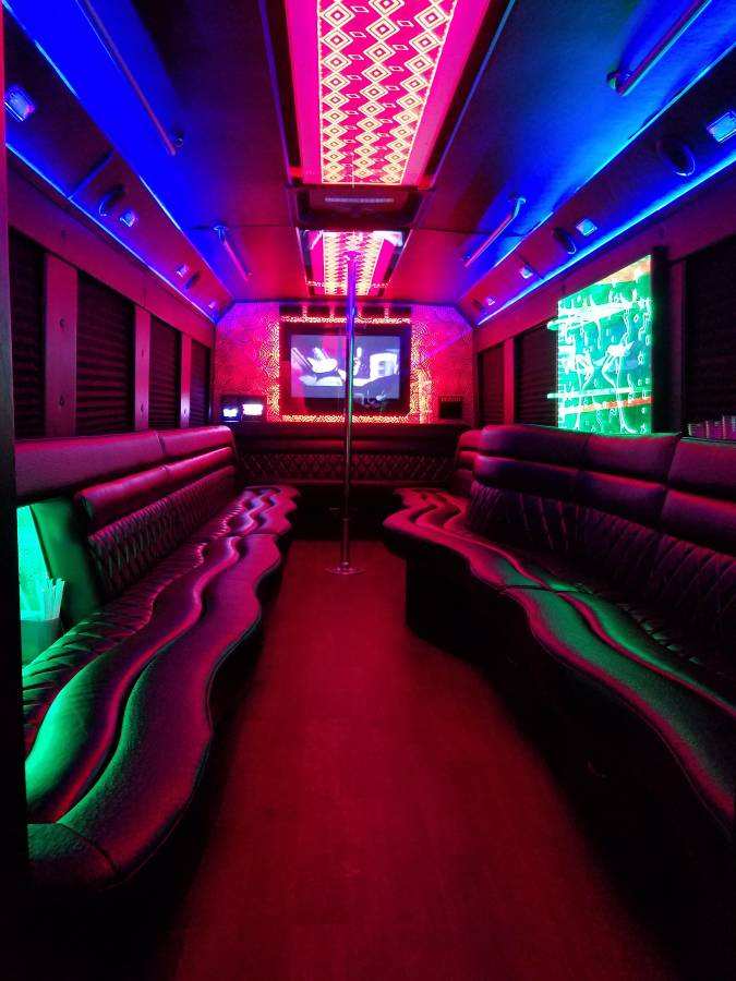 25 Passenger Limo Party Bus Apollo's Chariots