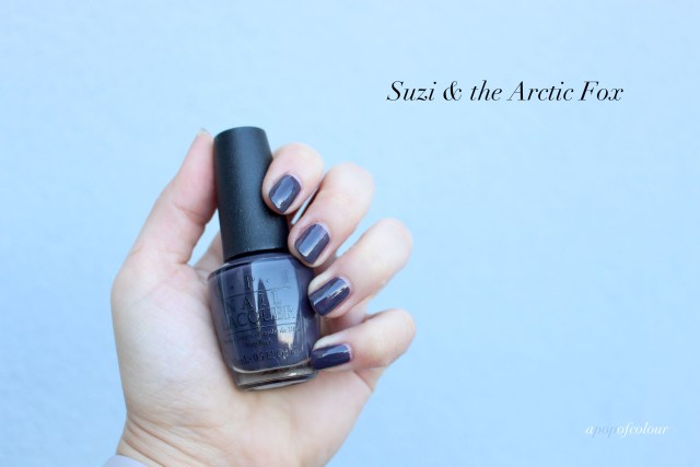 OPI Suzi and the Arctic Fox Swatch