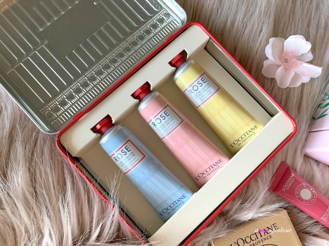 L'Occitane Rose Hand Cream Trio