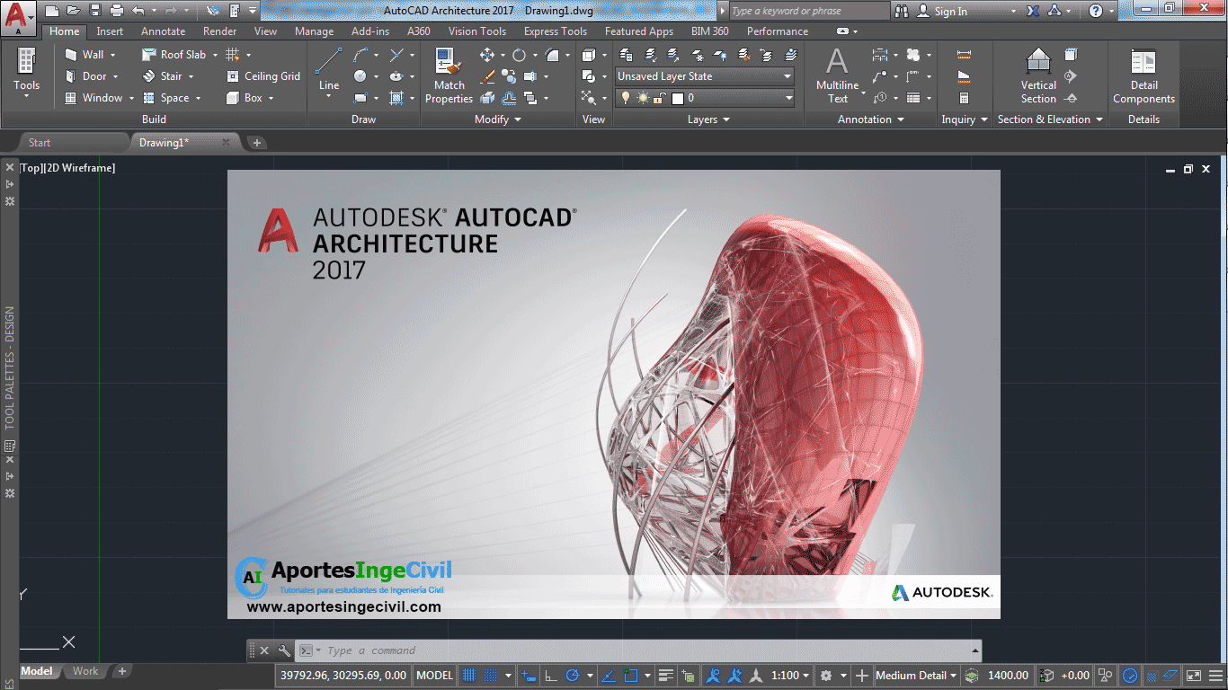 AutoCAD Architecture 2017 (32/64 bit) Español e ingles