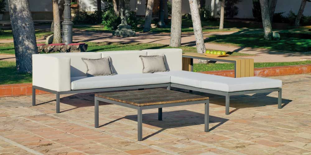 Muebles para el jardín de aluminio en Artmobel, especialistas en