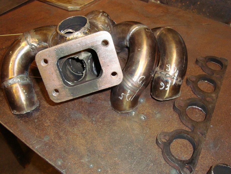 Honda turbo manifold matched runners