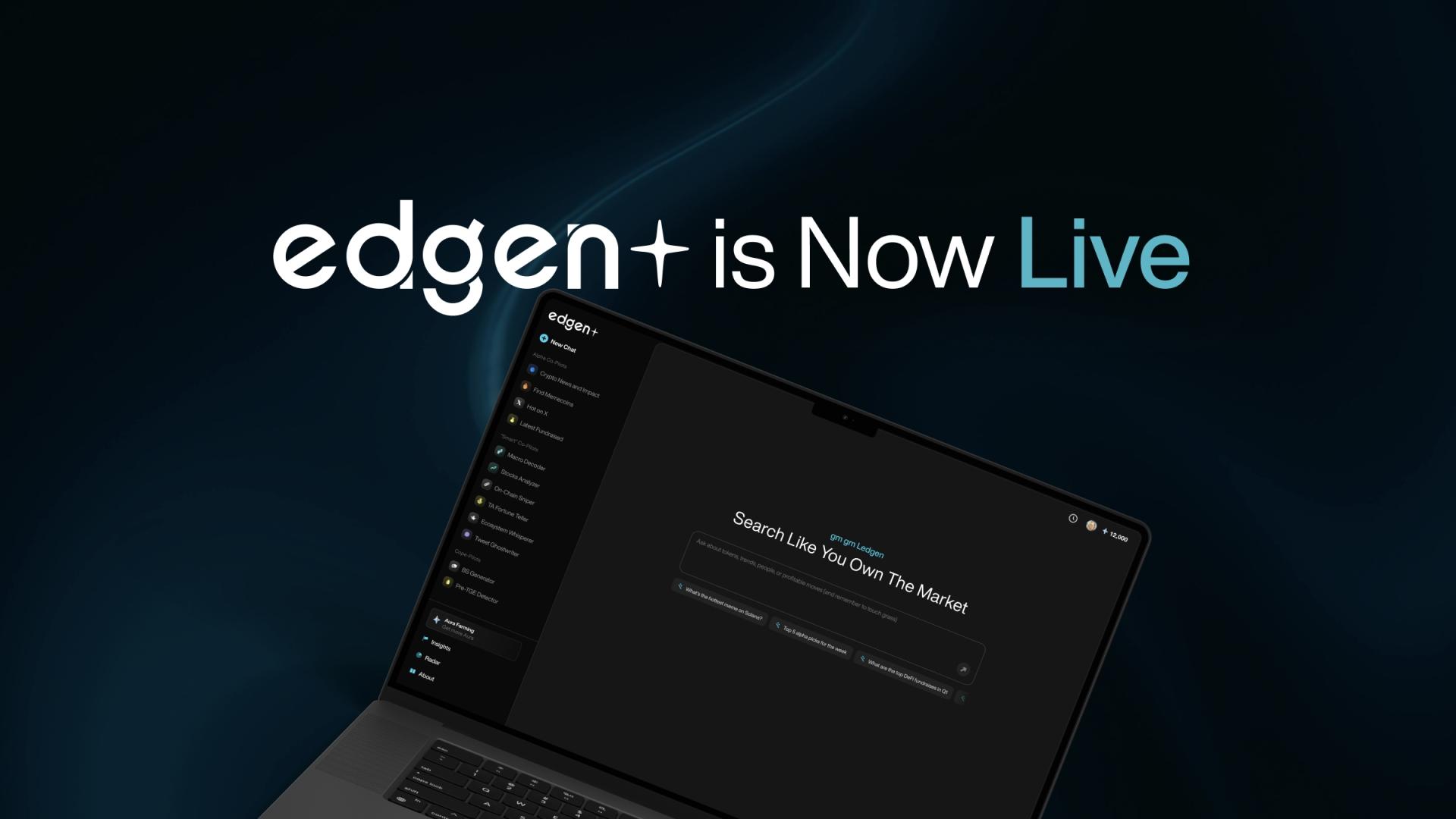 Edgen Launches "AI Super App," Democratizing InstitutionalGrade Crypto(01)