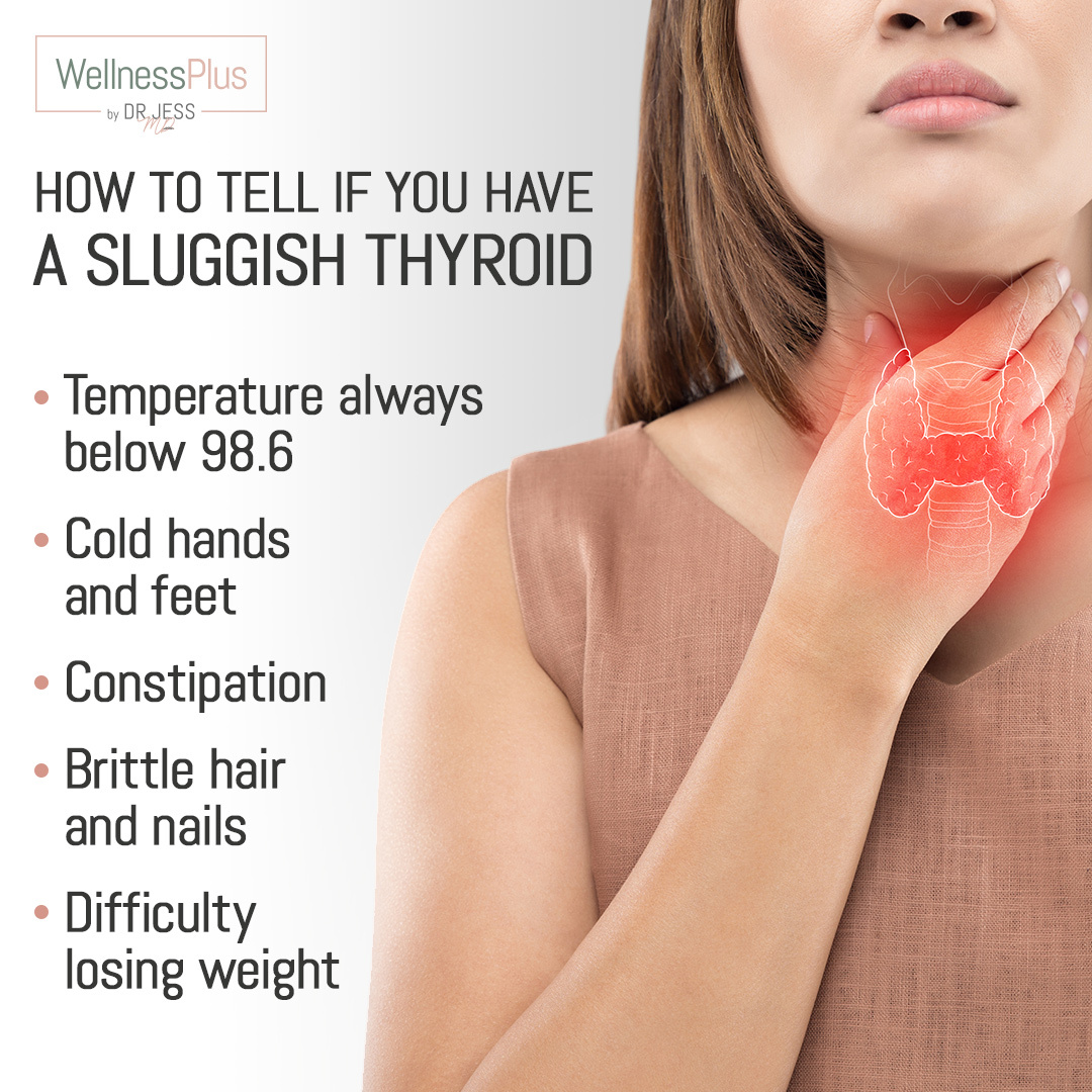 How to tell if you have a sluggish thyroid WellnessPlus by Dr. Jess