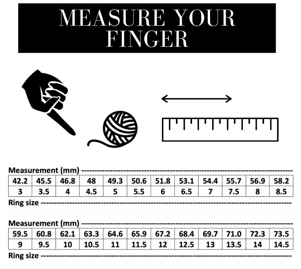 How to Find Your Ring Size From Home 2 Easy Methods Adorn to Rise