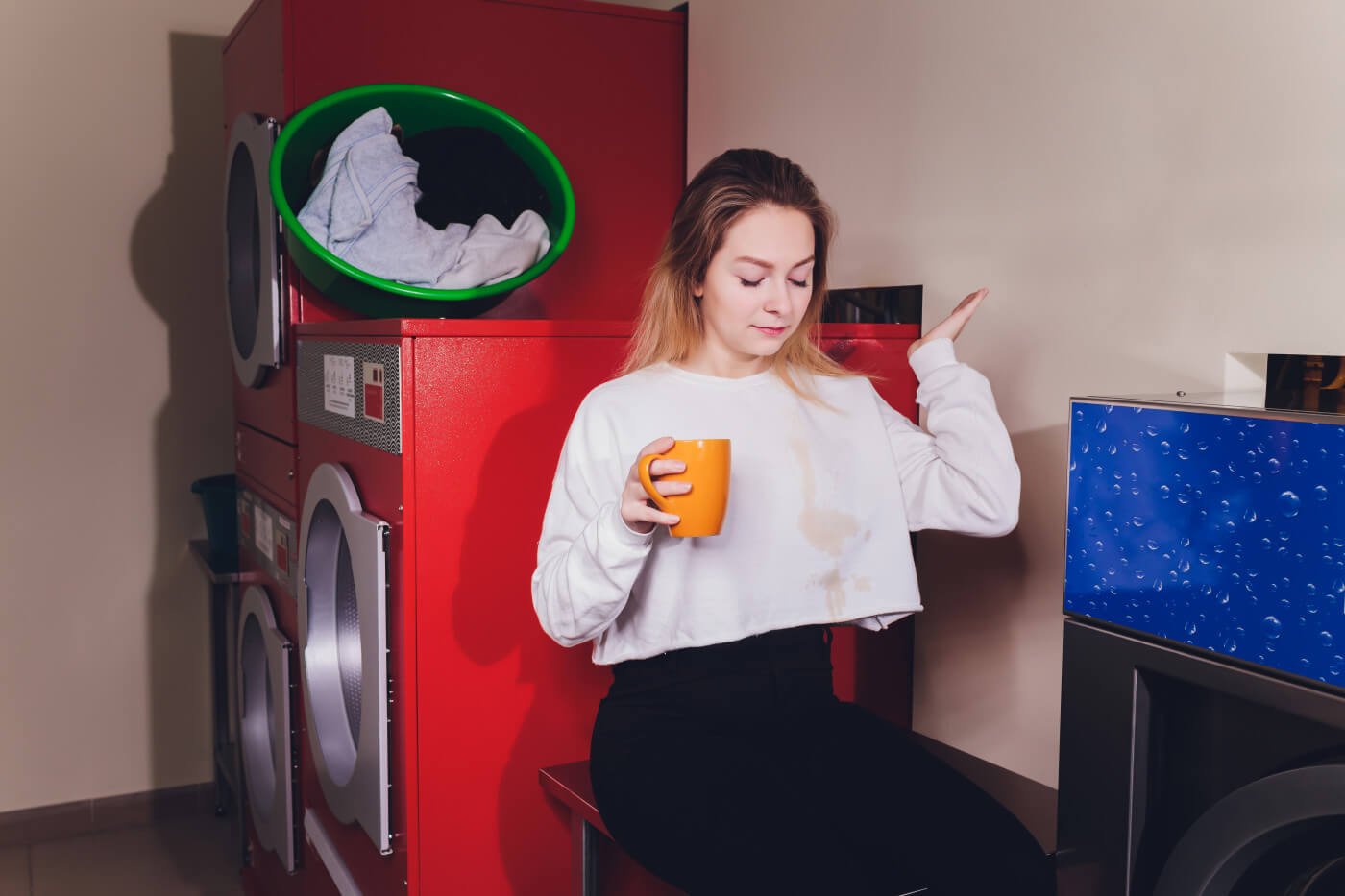 How to get hot chocolate stains out of clothes. Nori Press