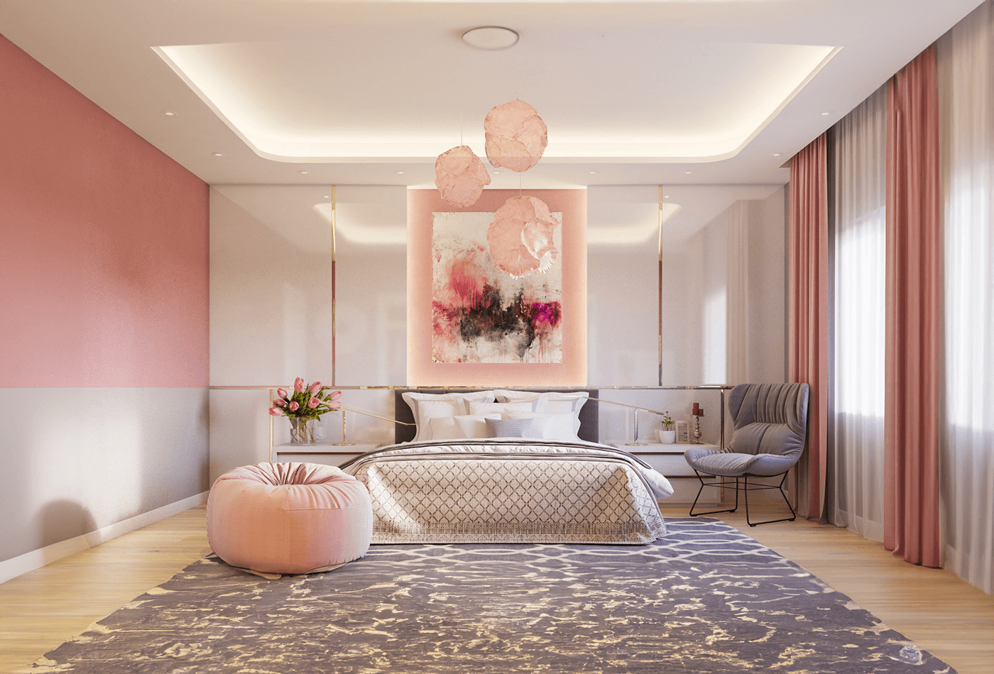 Light Pink Rooms