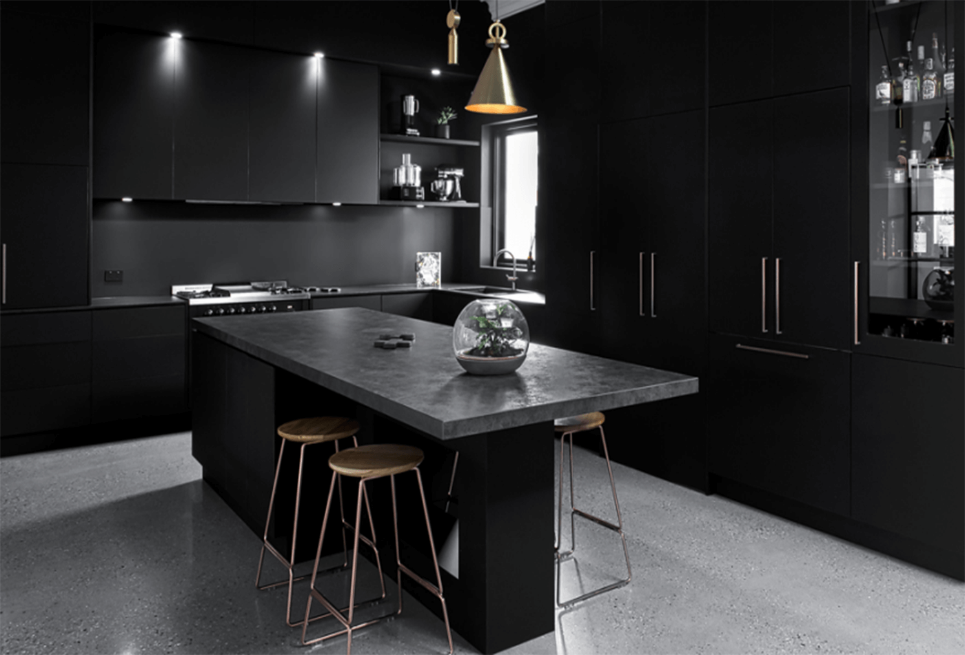 Black Kitchen For 2023's Halloween!!