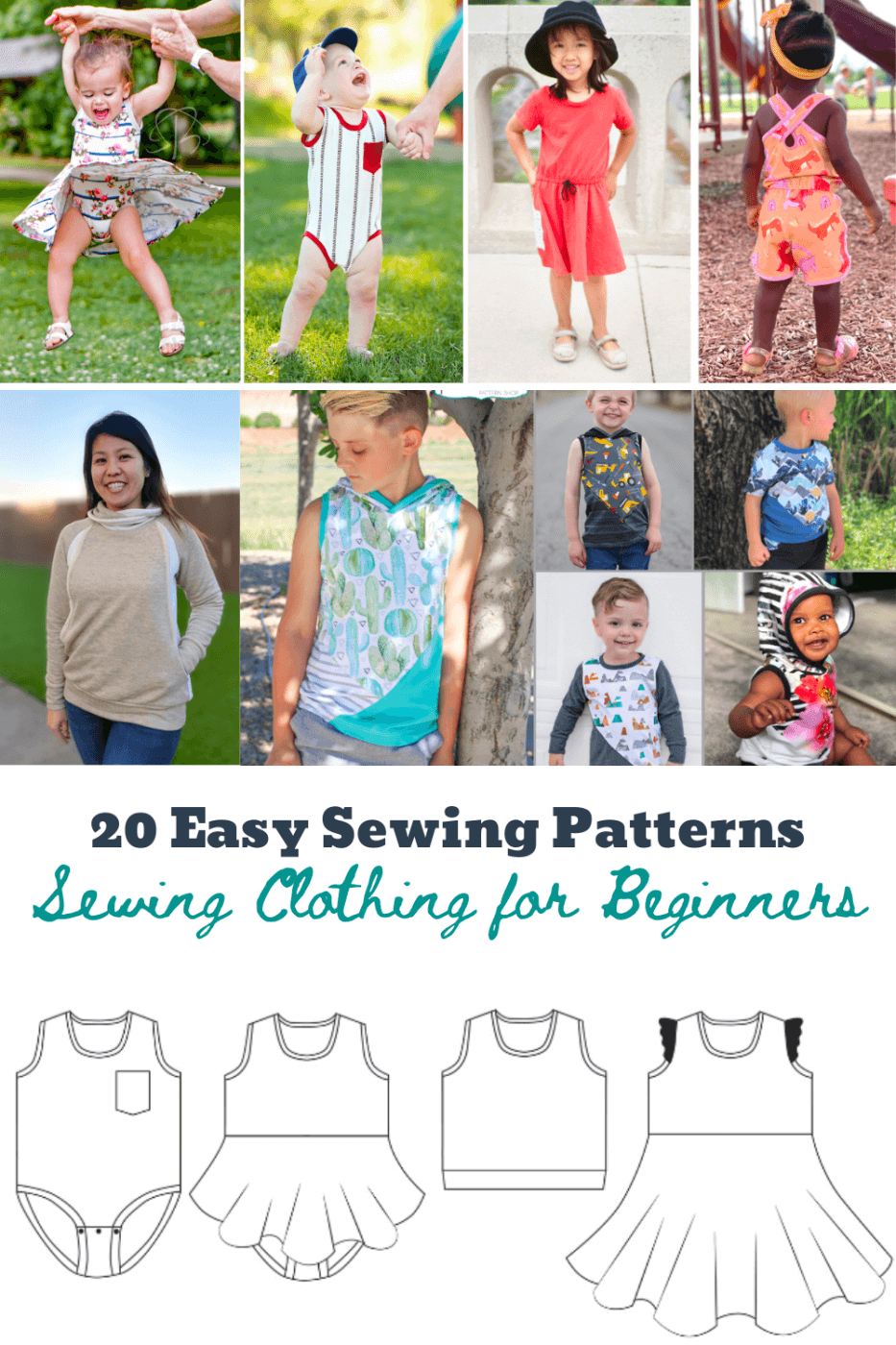 20 Easy Sewing Patterns Sewing Clothing for Beginners