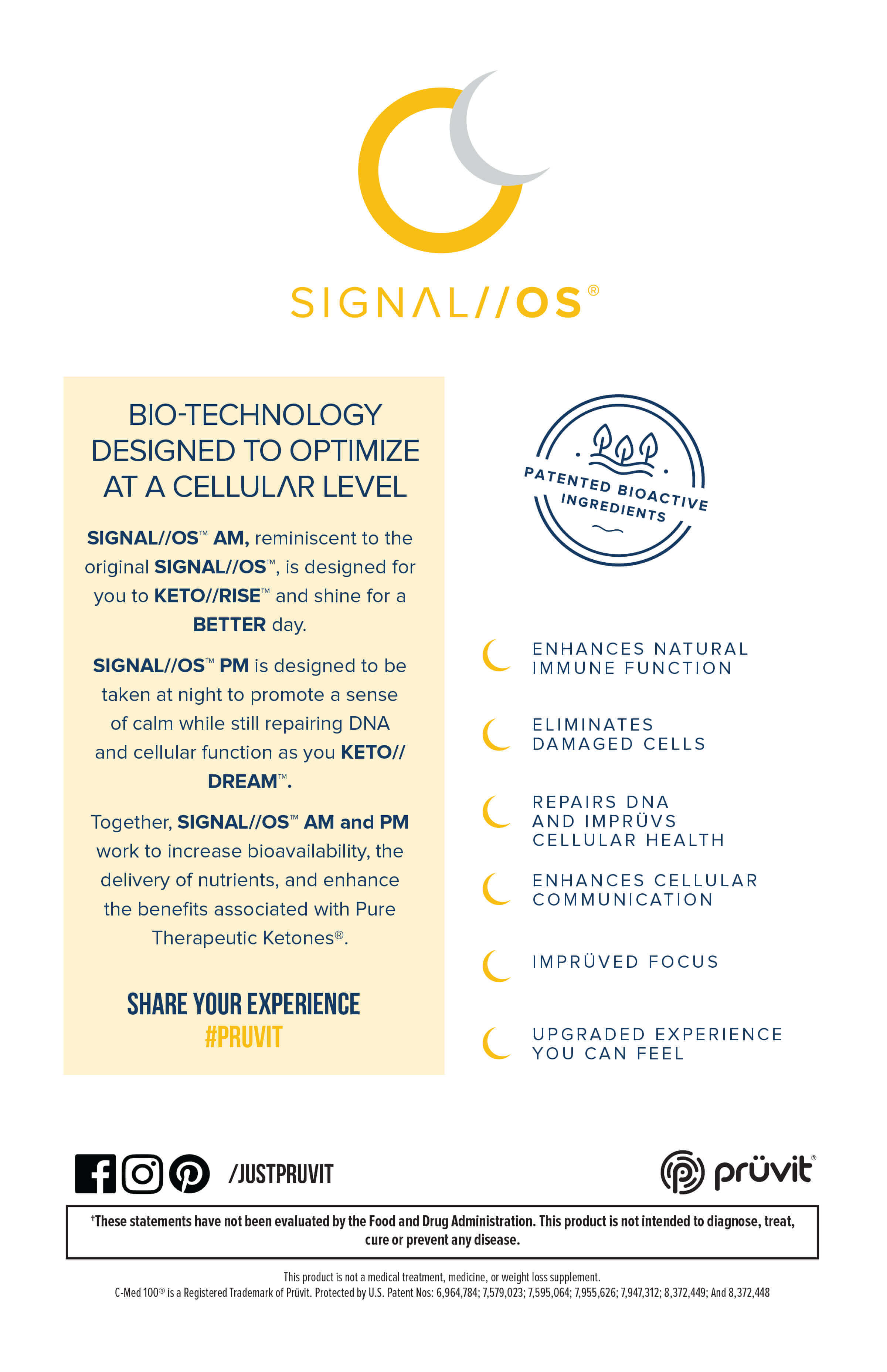 SIGNAL//OS® AM/PM Biohack Better With Ketone Supplements From Prüvit