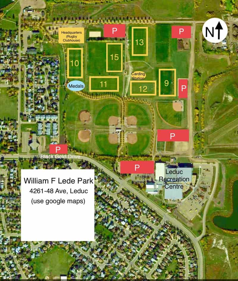 Field Site Maps Summer Caledonia Cup