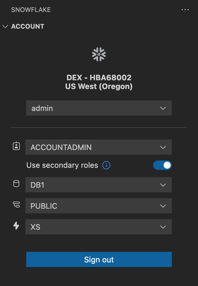 Snowflake Visual Studio Marketplace
