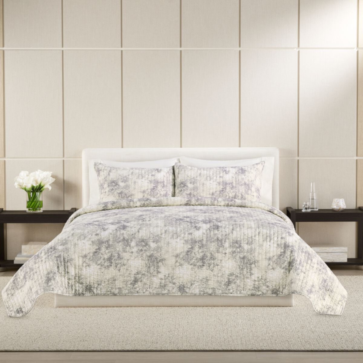 Купить Стеганые покрывала Simply Vera Vera Wang Printed Ice Haven Quilt