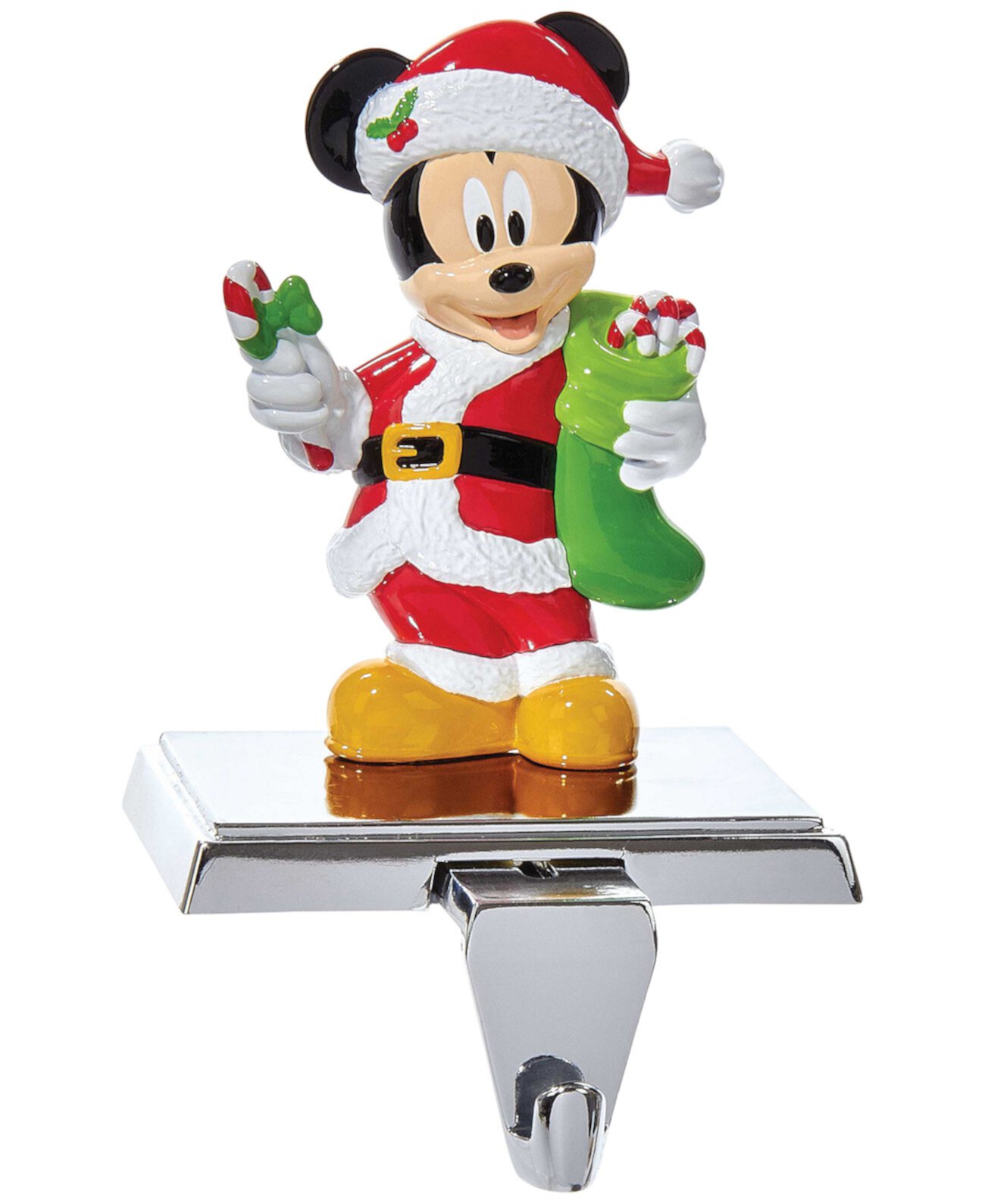 Купить Праздничный декор 6" Mickey Mouse Stocking Holder Kurt Adler, цвет разноцветный, по