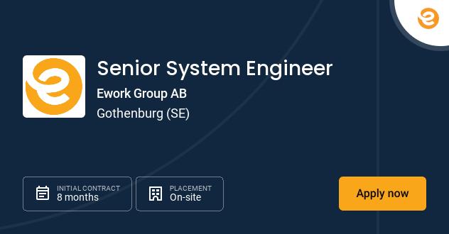 Senior System Engineer