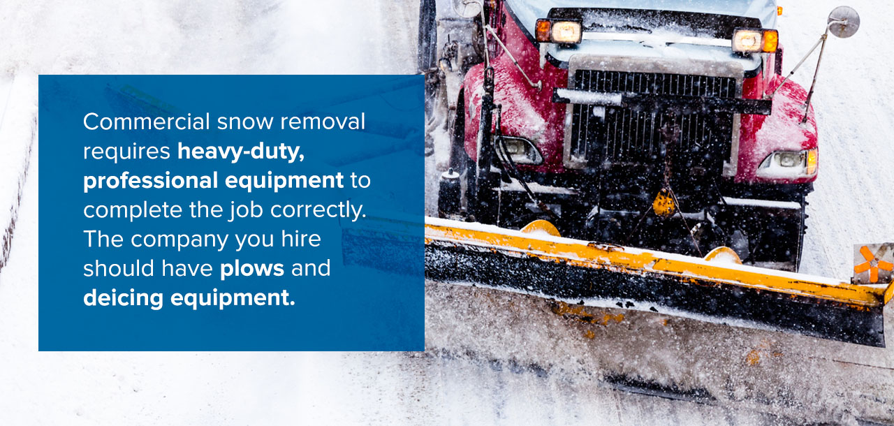 Questions to Ask When Hiring a Commercial Snow Removal Company S&S