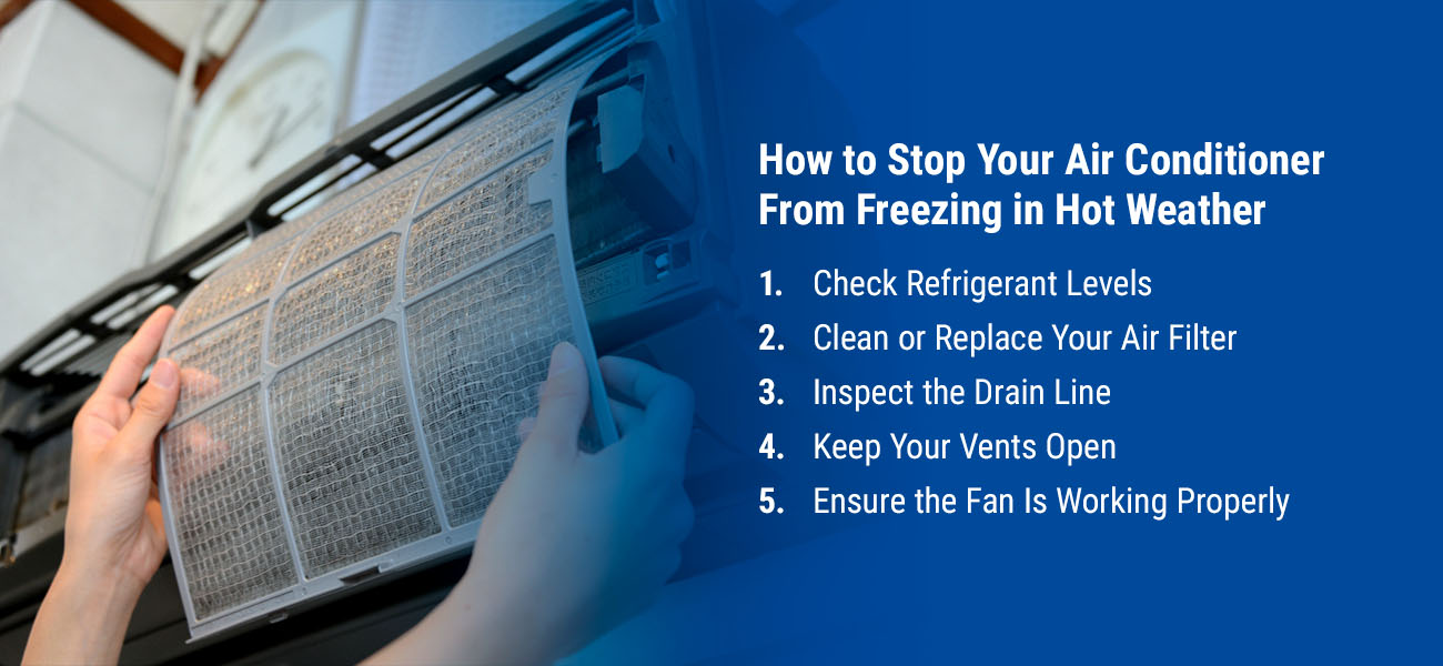 How to Keep Your AC From Freezing in the Summer MRCOOL