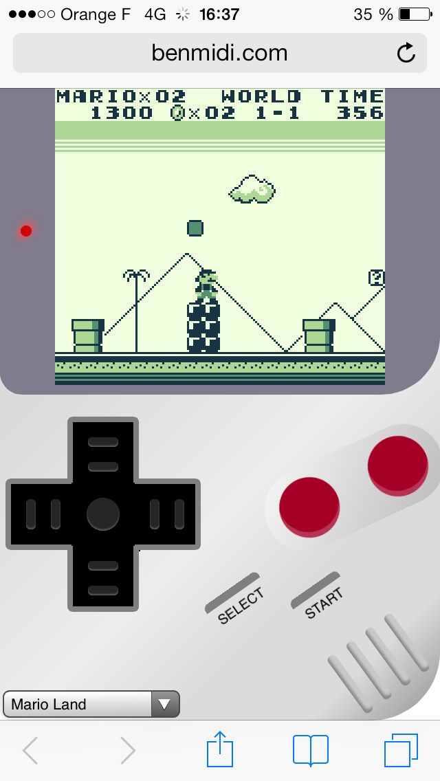 Un nouvel émulateur Gameboy sur iOS