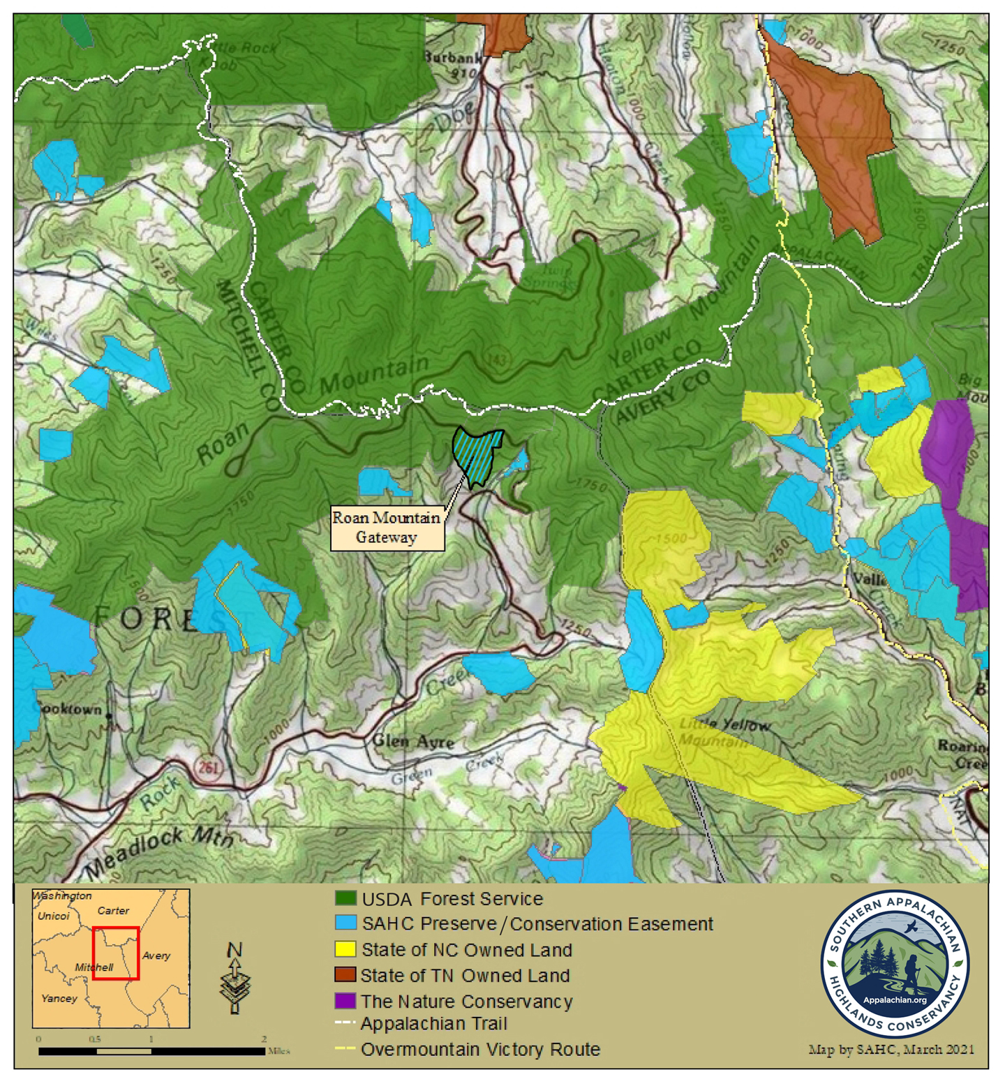 Roan Mountain Gateway Southern Appalachian Highlands Conservancy
