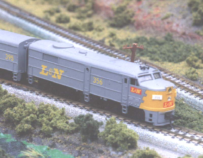 L&N FA2 in N by Keith Clouse Appalachian Railroad Modeling