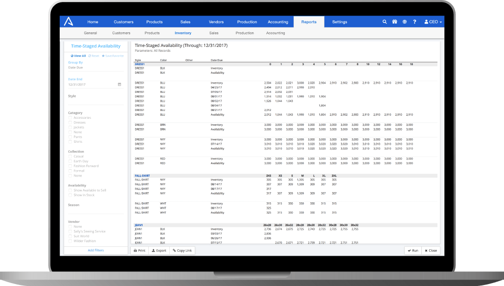 Order Fulfillment Software ApparelMagic