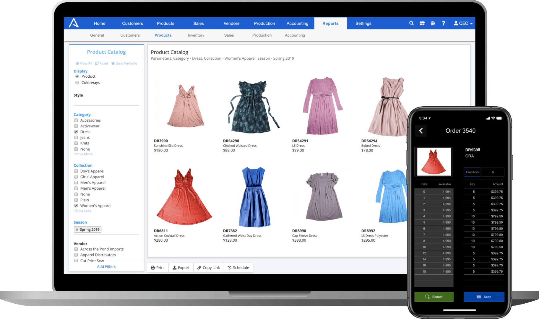 Clothing Inventory Software ApparelMagic
