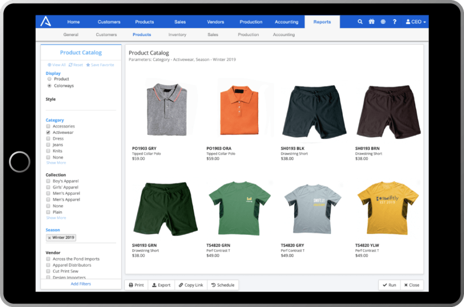 Clothing Inventory Software ApparelMagic
