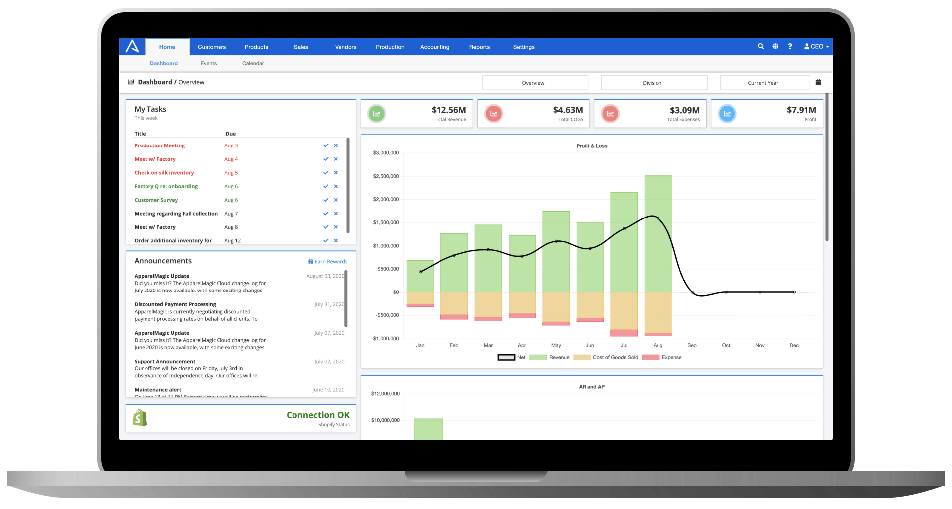 Apparel Software Fashion ERP, CRM, PLM‎, Inventory ApparelMagic