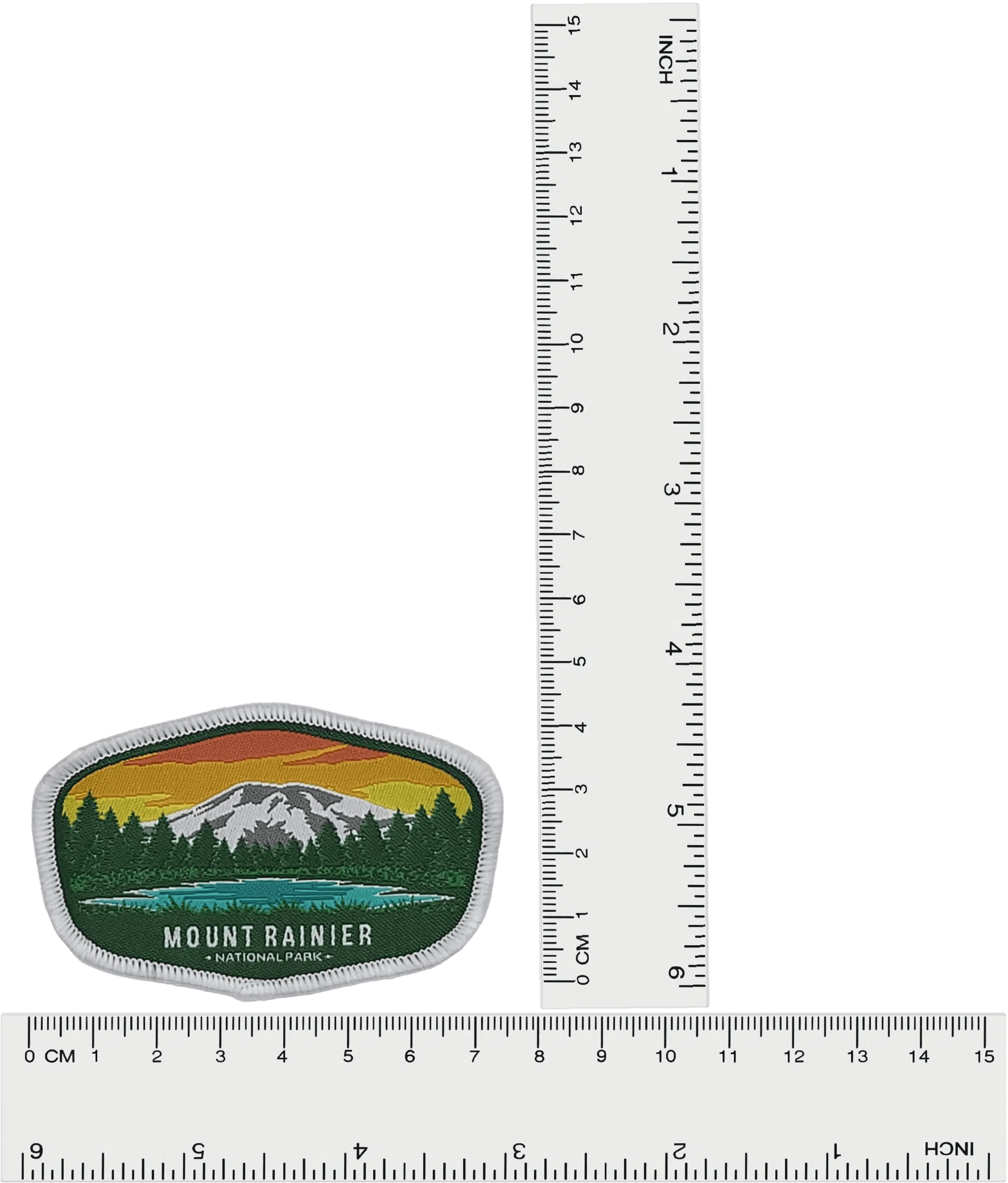 Mount Rainier National Park Woven Patch PNW Apparel